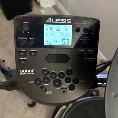 Alesis Surge Electric Drum Set, Complete Kit, Palmer