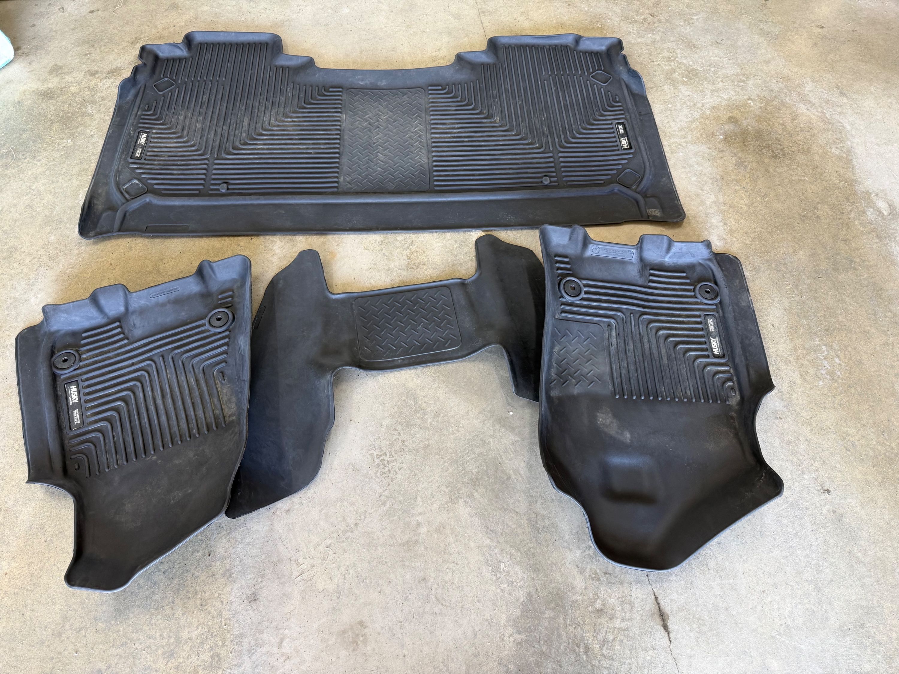2019-2024 Ram 1500 Husky Floor Mats - All Weather Protection
