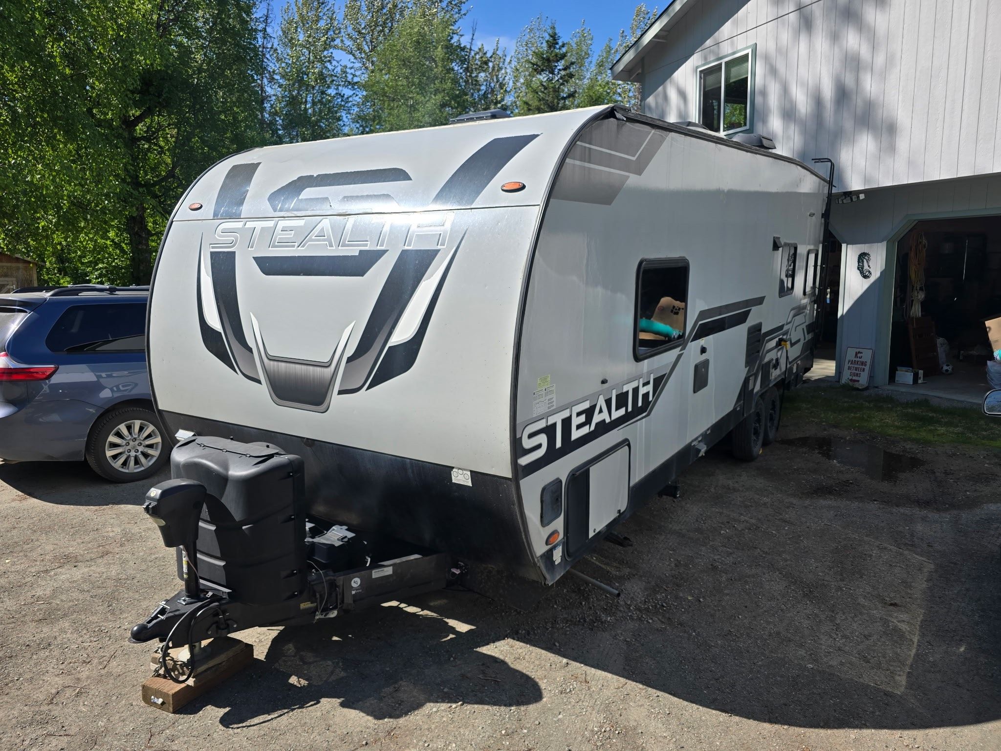 2021 Forest River Stealth Toy Hauler, 13.5 ft Garage, Fully Loaded